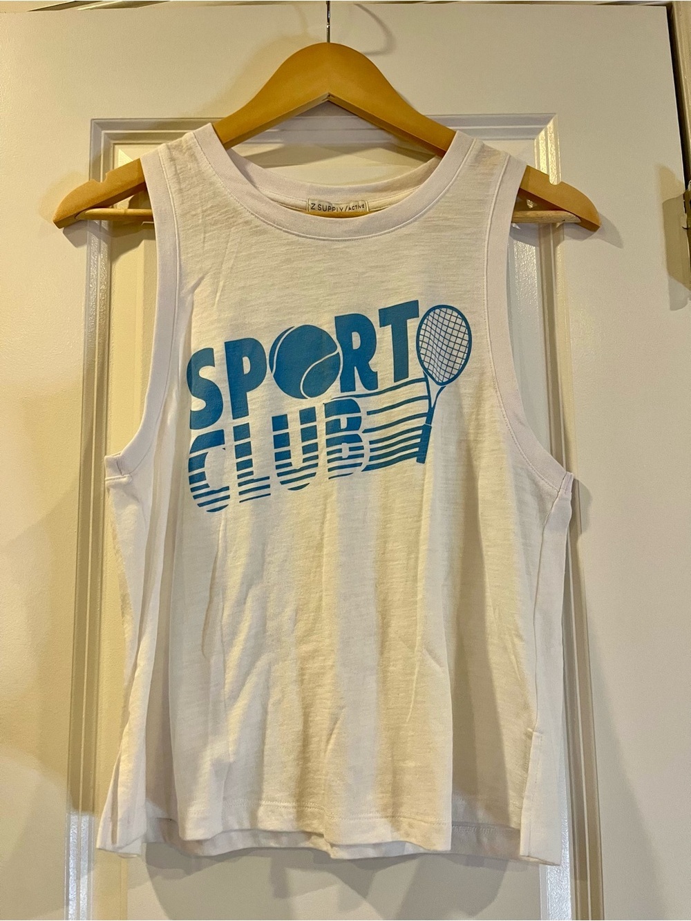 NWT Z SUPPLY 'Sport Club' Graphic Tank Top- small